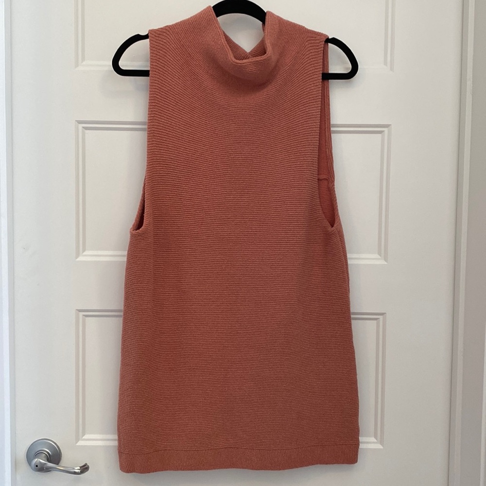 FREE PEOPLE — Coral Sweater Dress